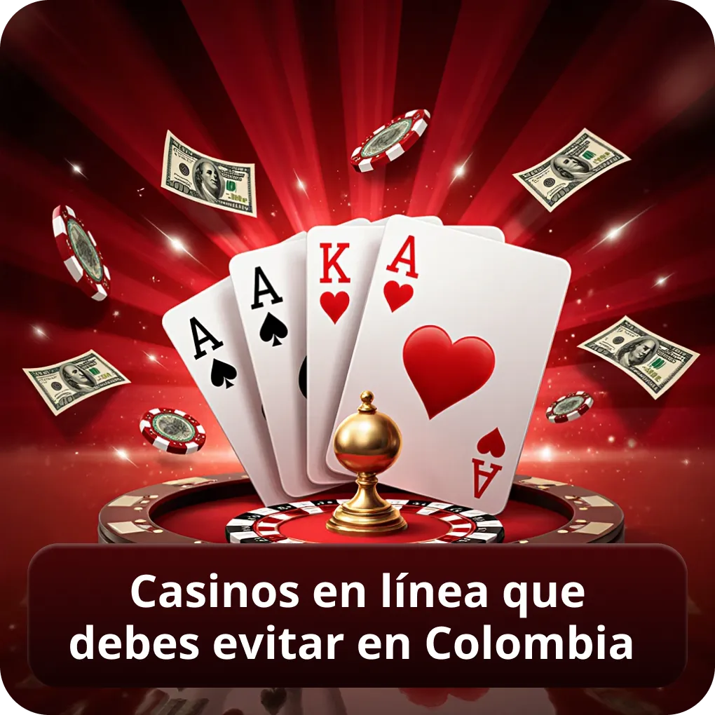 Casinos en línea que debes evitar en Colombia